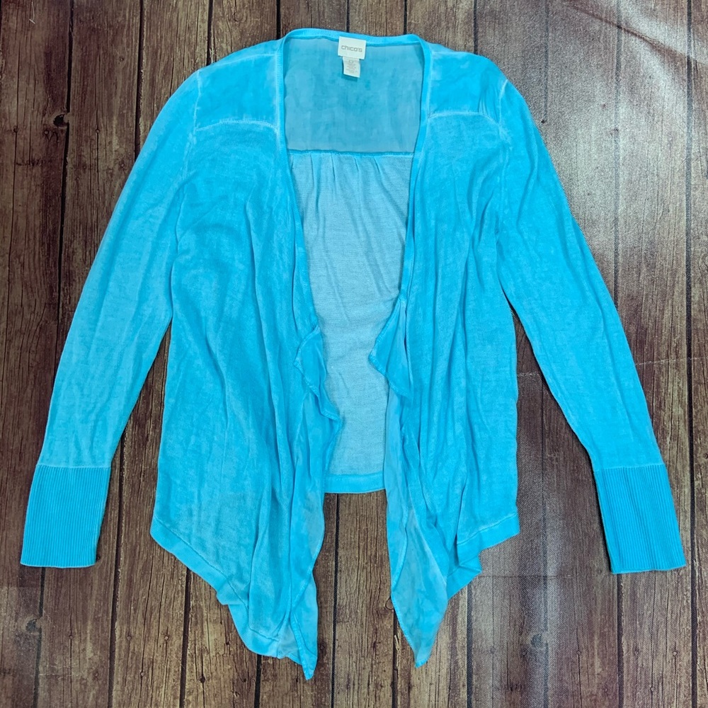 Chico’s Blue Cover Up